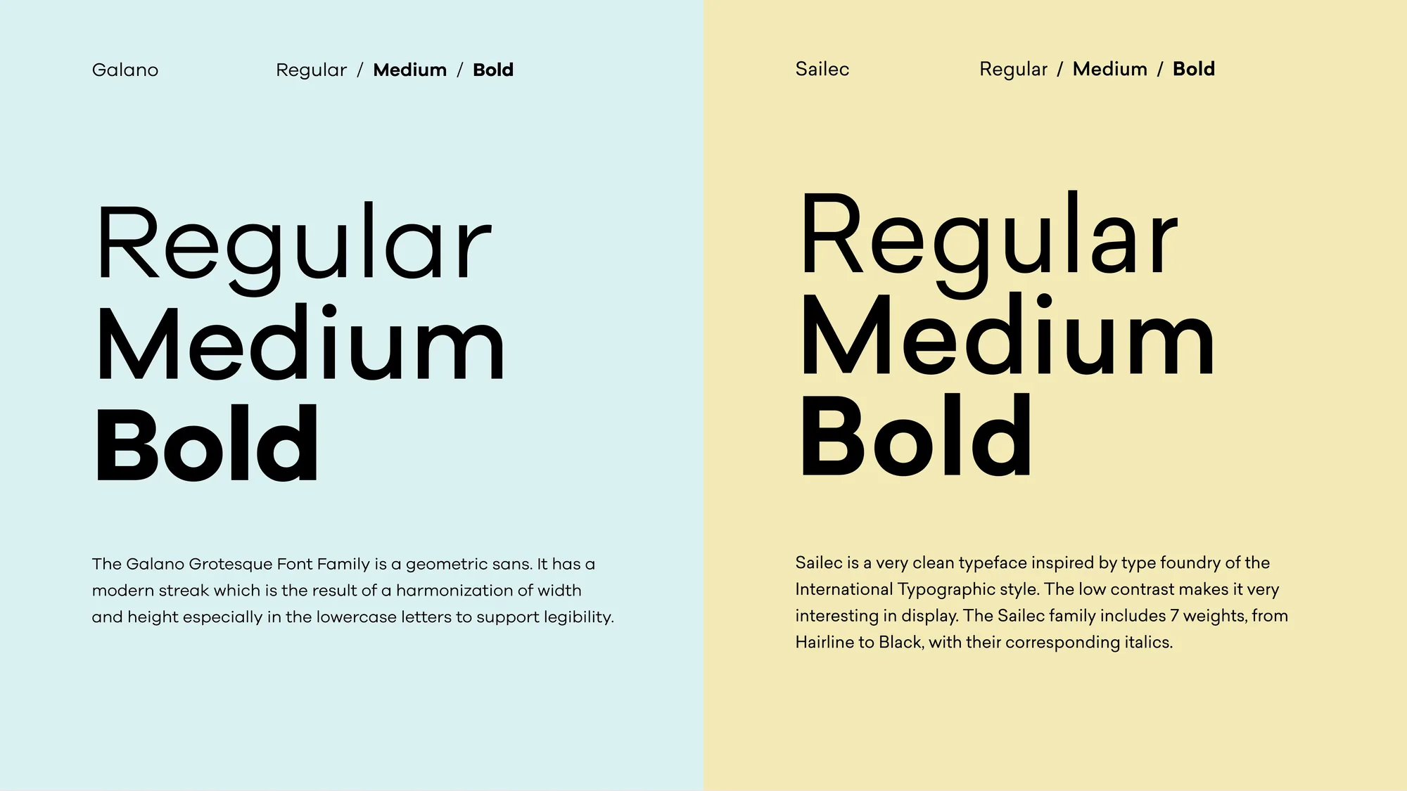 Brand attributes and values.