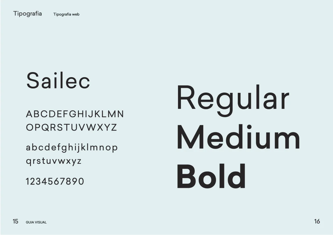 Visual guidelines spread